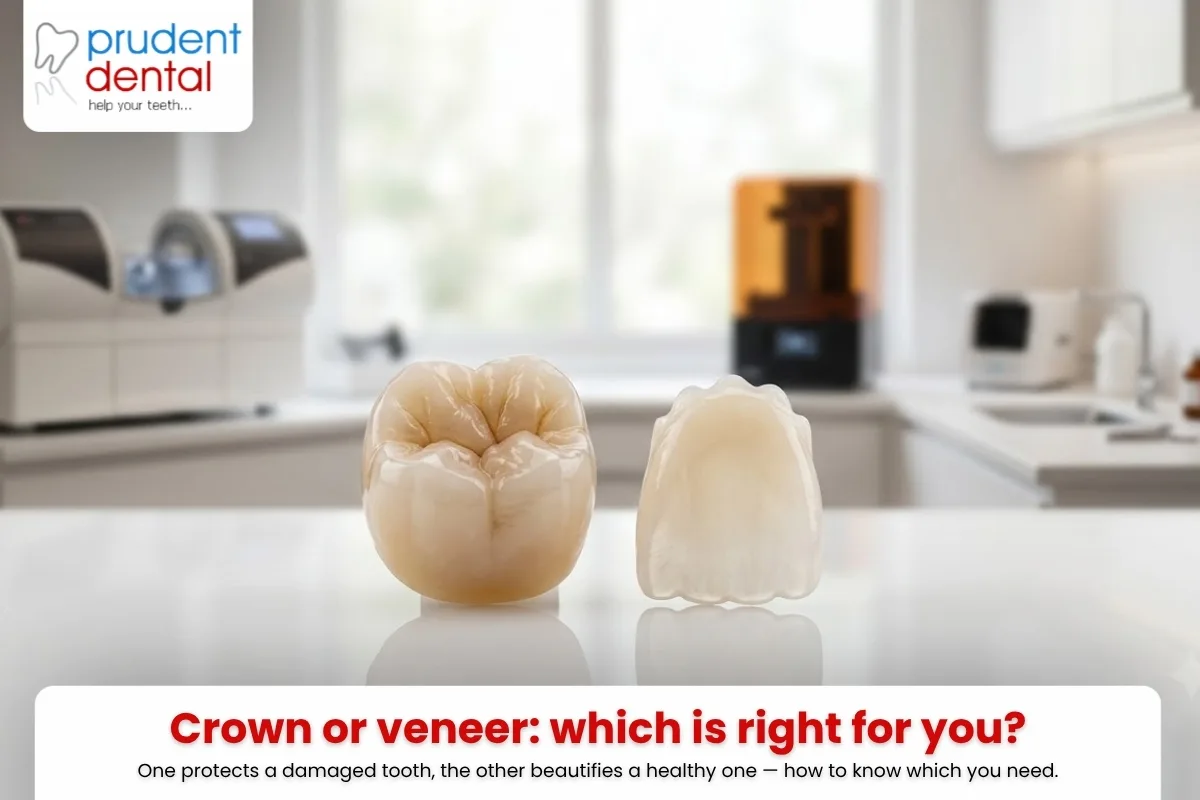 Crown or veneer: which is right for you?
