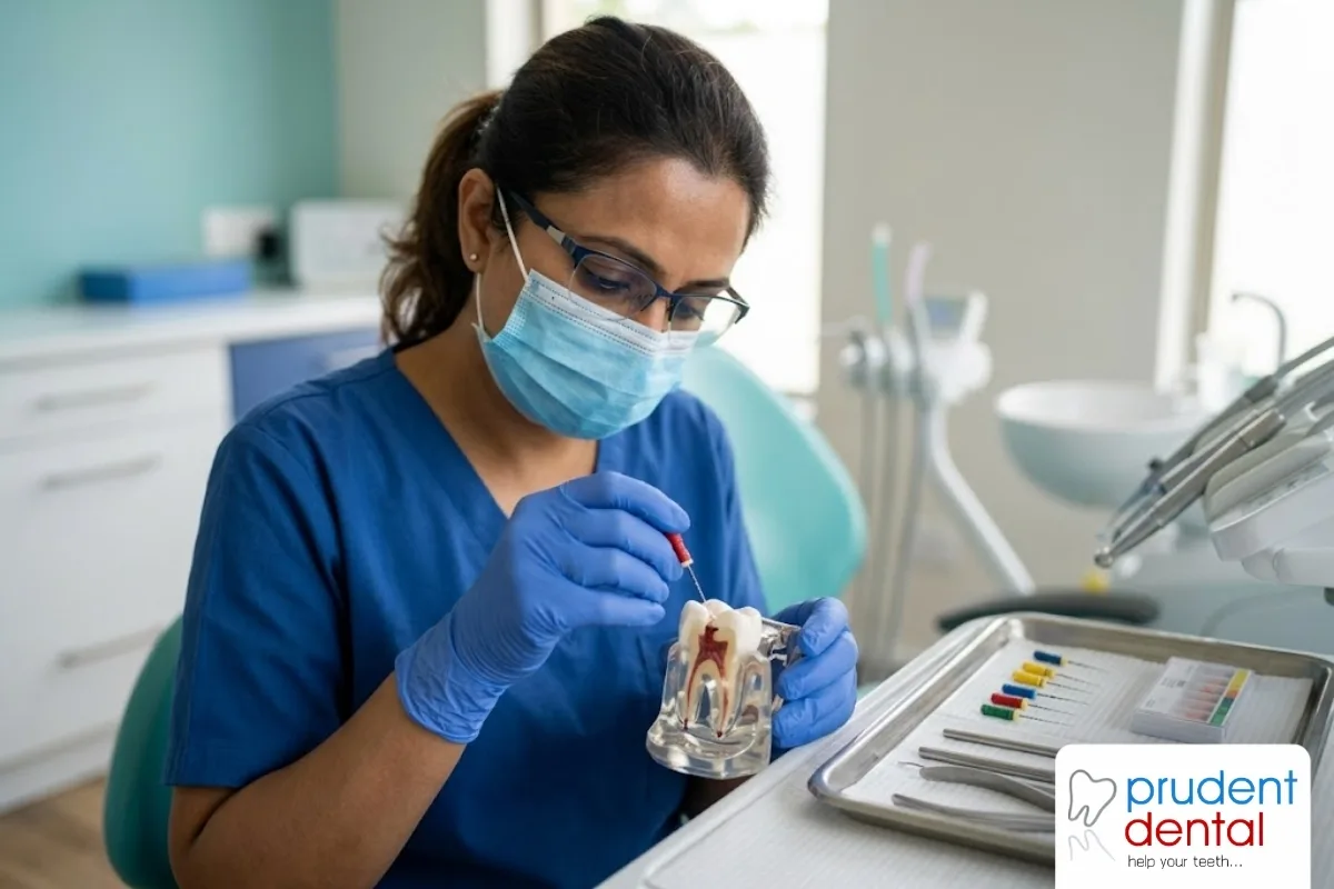 Root canal procedure: step by step, visit by visit