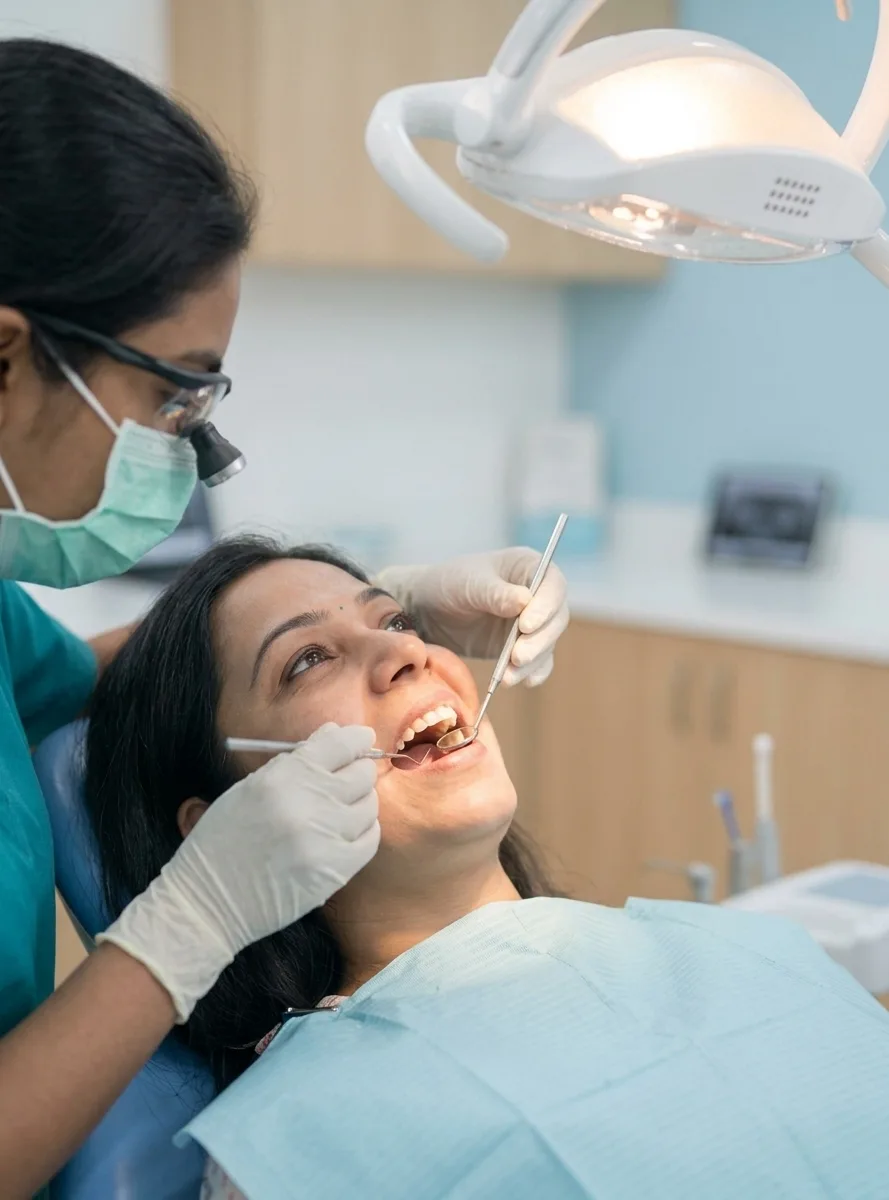 Modern dental treatment room in Viman Nagar, Pune